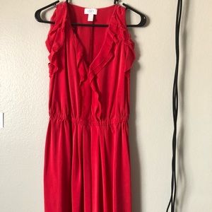 New Red Loft Dress